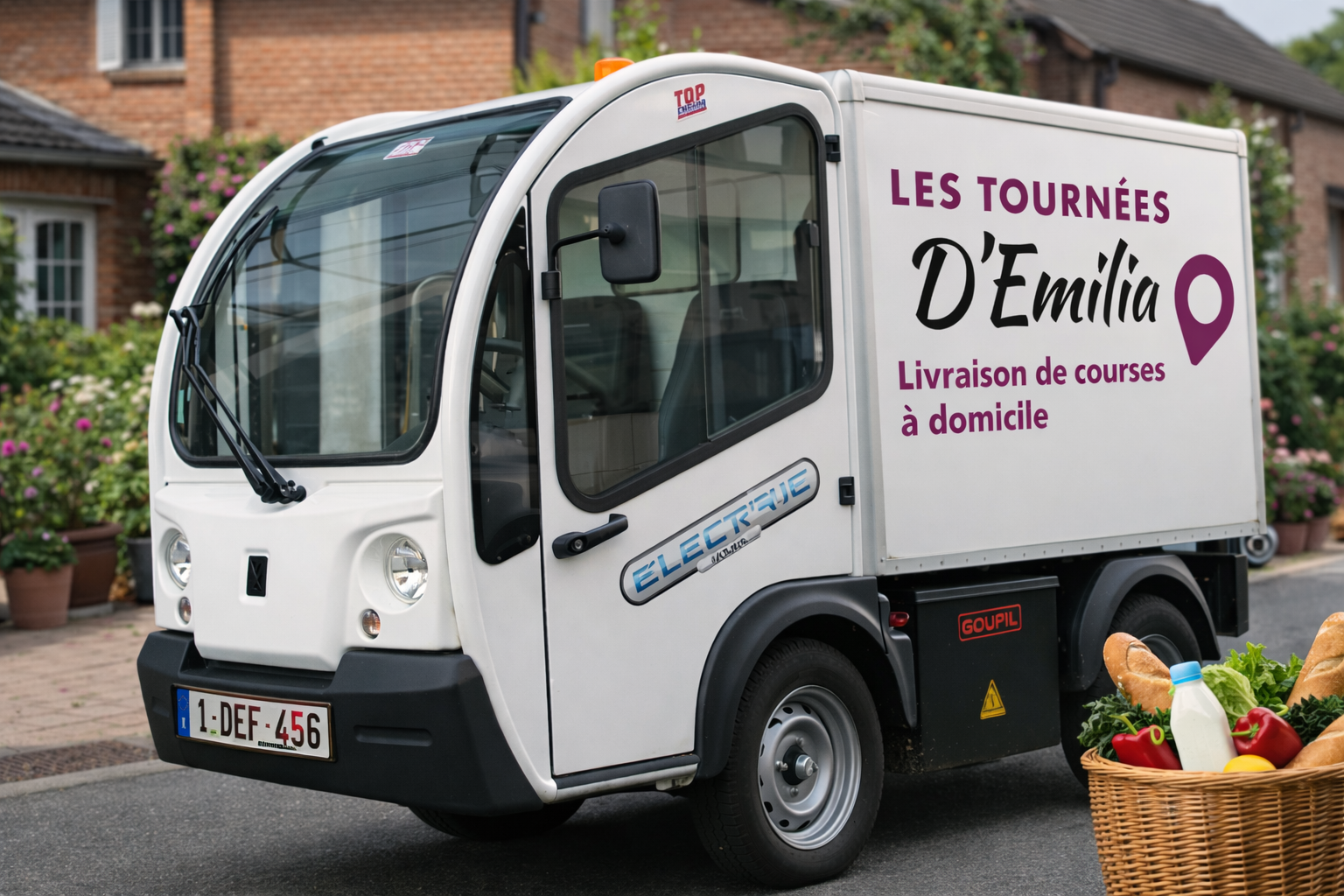 Livraison en véhicule électrique